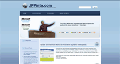 Desktop Screenshot of jppinto.com