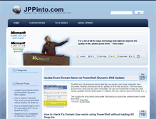 Tablet Screenshot of jppinto.com